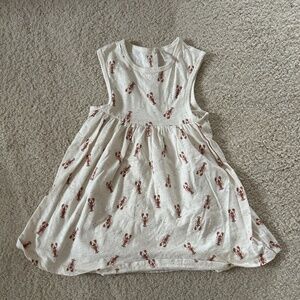 Rylee and Cru Lobster Print Swing Dress